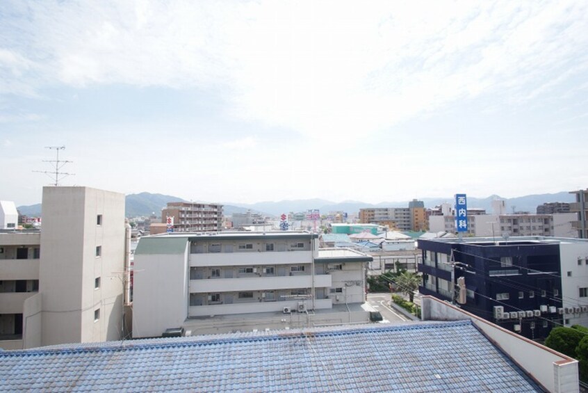 室内からの展望 大神ビル