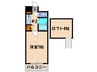 ロ－レル友泉亭 1Kの間取り