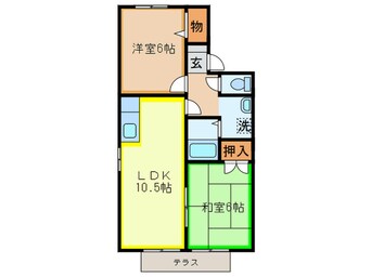 間取図 セジュール波多野