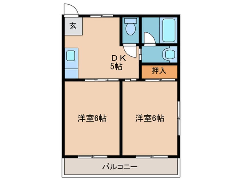 間取図 オーリン4号ビル