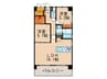 Ｉｌ　Ｒｕｂｉｃｏｎｅ 2LDKの間取り