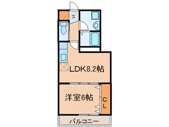 間取図 フェリ－チェ原町