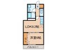 フェリ－チェ原町 1LDKの間取り