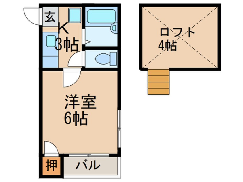 間取図 サニーテラス１番館