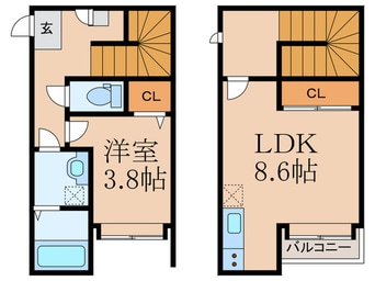 間取図 仮)DUPLEST ALPHY