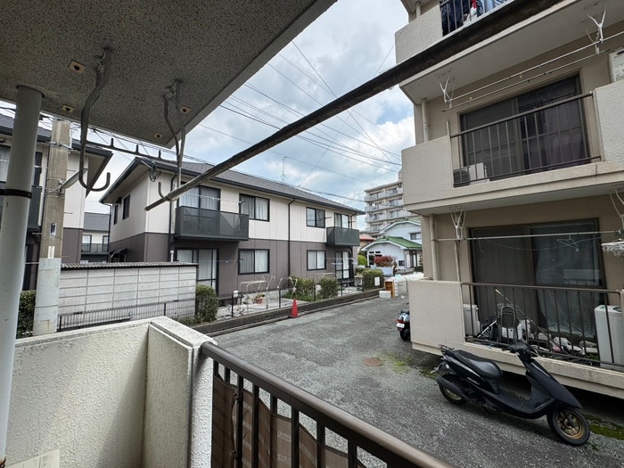 室内からの展望 苅田ドミトリ－Ｂ棟