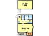 ＭＡＸ２００５ 1Kの間取り