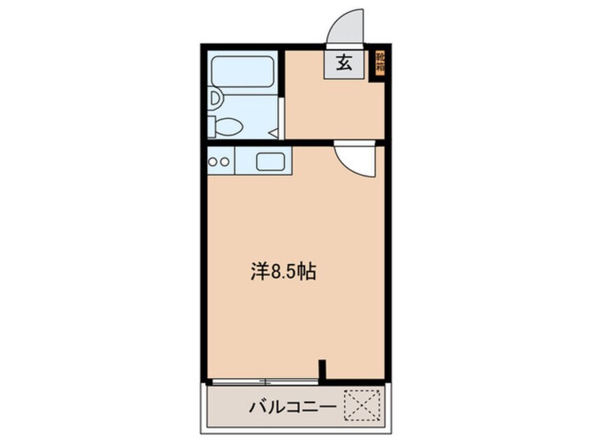 間取図 フォトハイツ金山