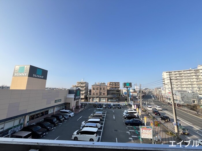 室内からの展望 フォトハイツ金山