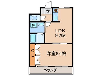 間取図 シュテルンハイム　Hiro