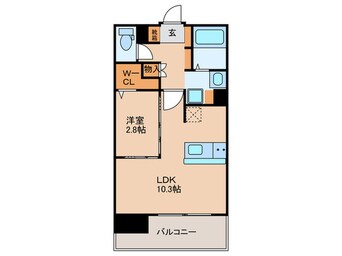 間取図 ブラン・スタイル博多314