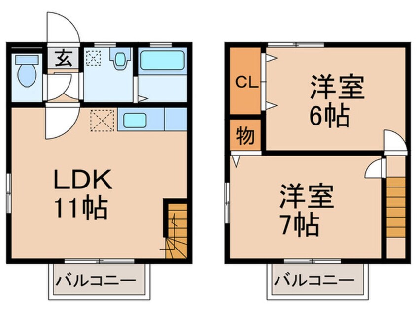 間取図 アゴックハウスⅡ