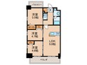 ｺﾝﾀﾞｸﾄﾚｼﾞﾃﾞﾝｽHIBIKINOの間取図