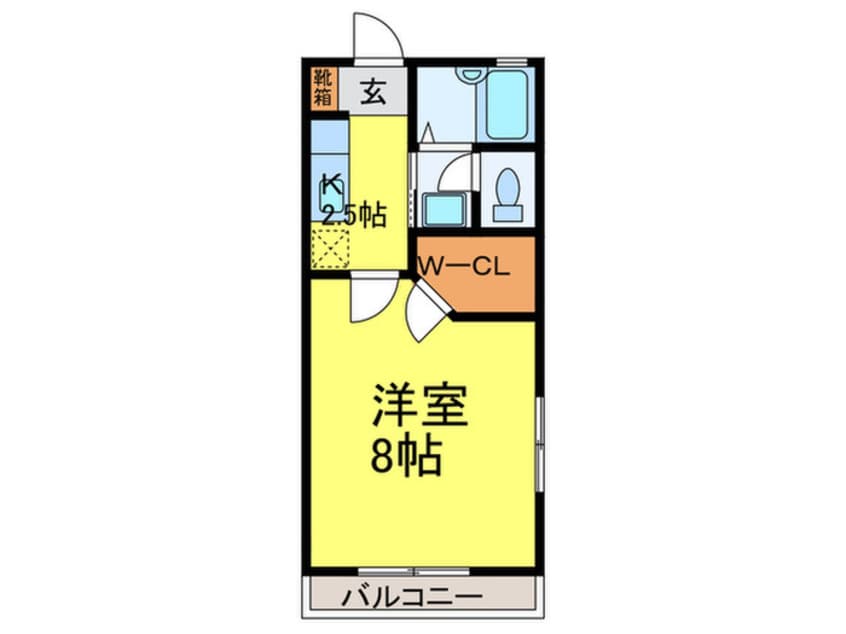 間取図 エスティアム高宮東