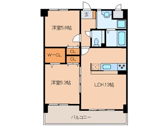 間取図 セス姪浜