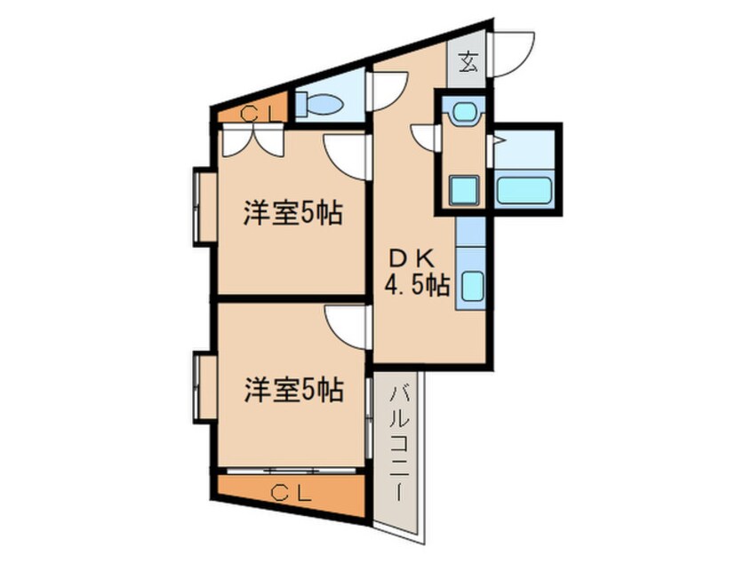 間取図 セルフィーユ今川