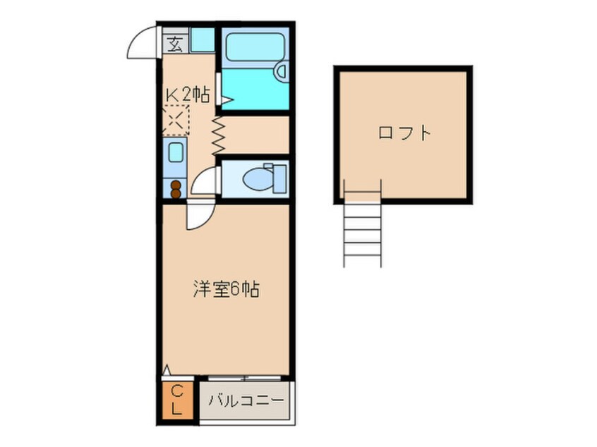 間取図 ピュア姪浜北