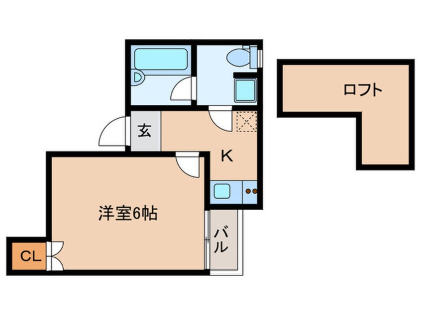 間取図 ピュア姪浜北