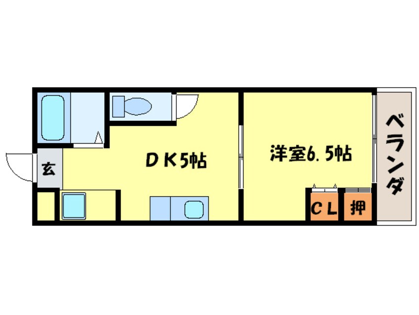 間取図 伊勢コーポ