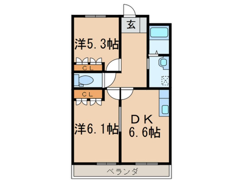 間取図 プロヴァンス