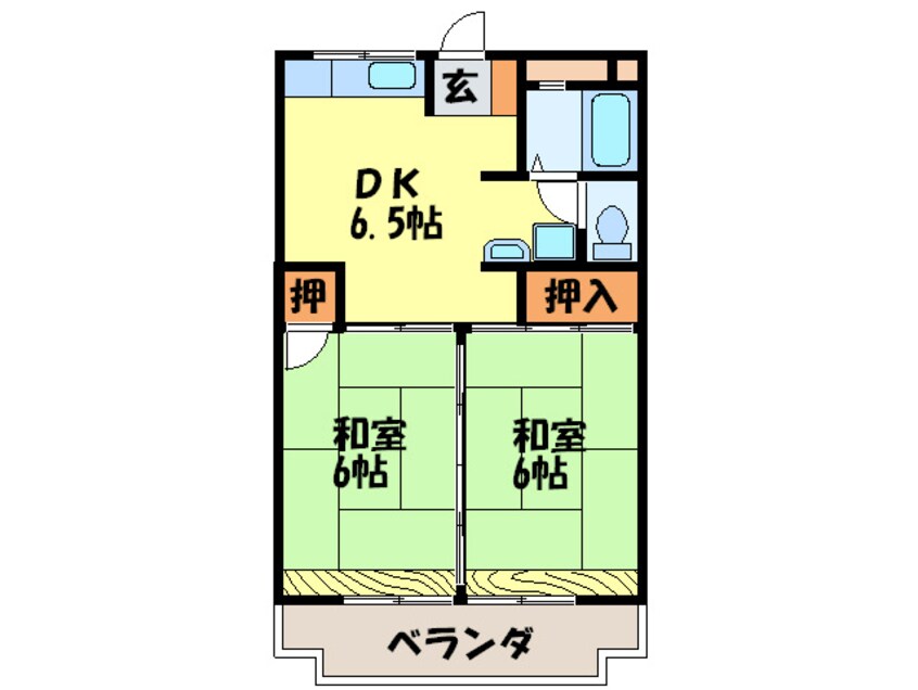 間取図 ツツミビル