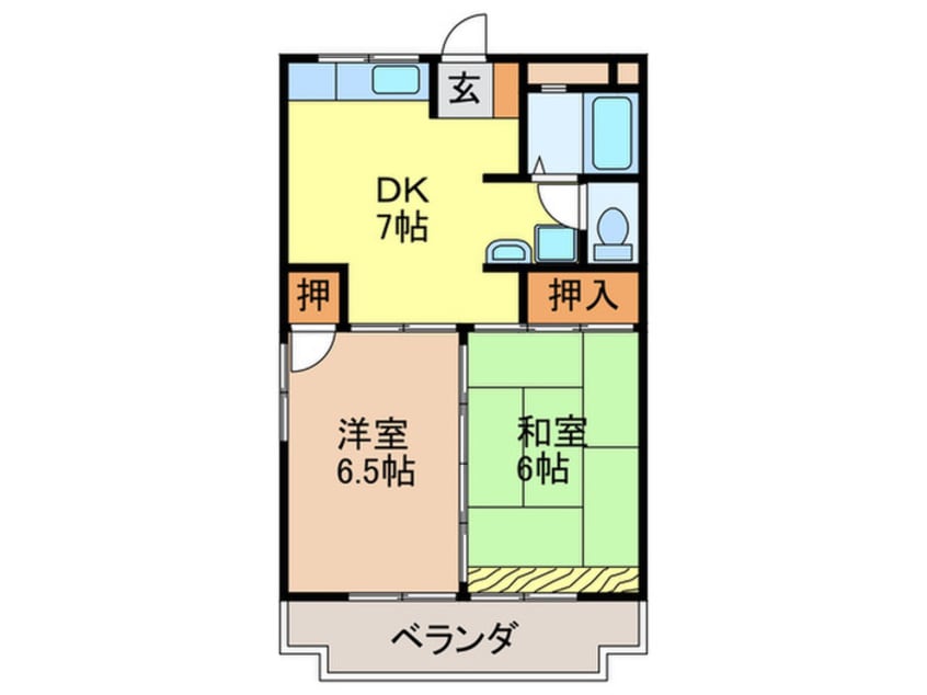 間取図 ツツミビル