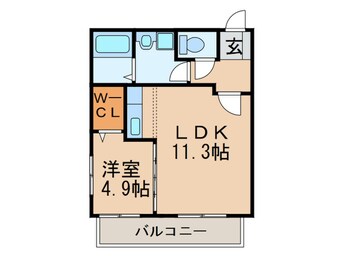 間取図 ヴィラ　ジャスミン