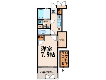 間取図 アクタス博多Ｖタワ－