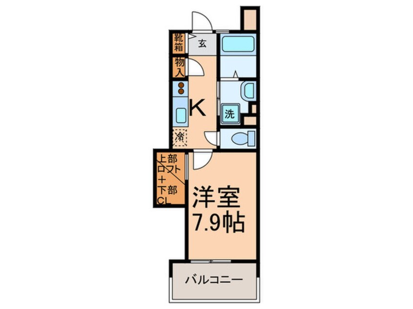 間取図 アクタス博多Ｖタワ－