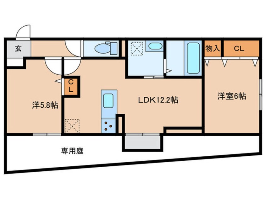 間取図 vivable palais