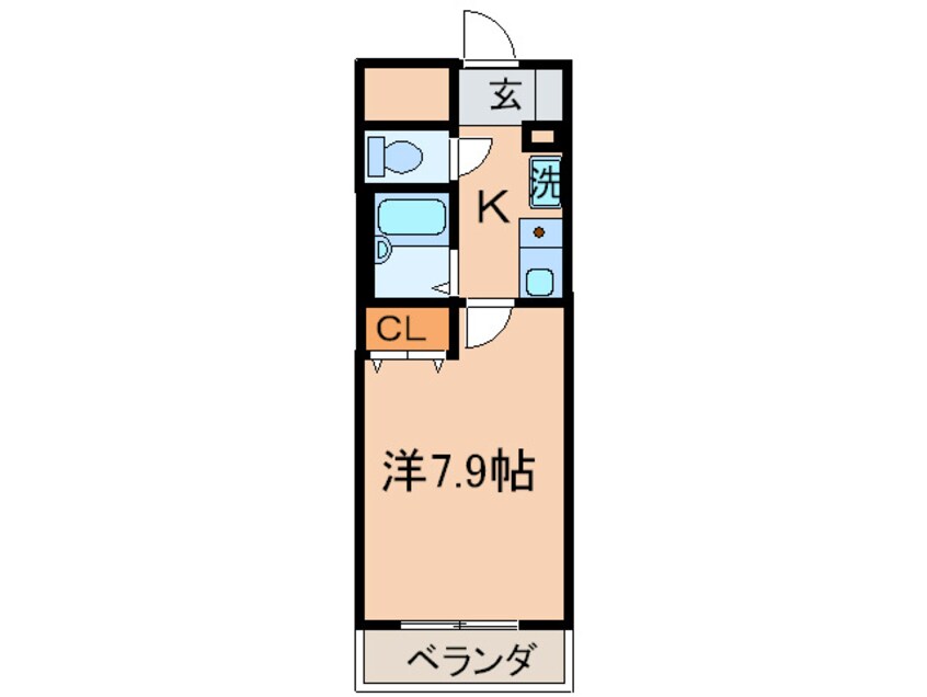 間取図 ﾗｲｵﾝｽﾞﾏﾝｼｮﾝ皇后崎公園(903)