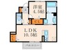 ＧＲＡＮＤ ＳＯＬＥＩＬ　Ｂ棟 1LDKの間取り