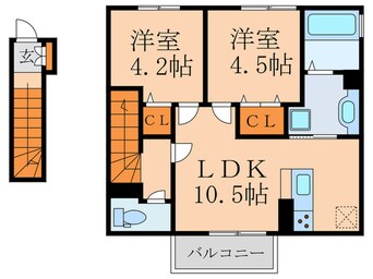 間取図 ＧＲＡＮＤ ＳＯＬＥＩＬ　Ｂ棟