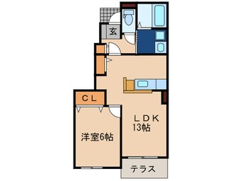 間取図 ロスマリーノ