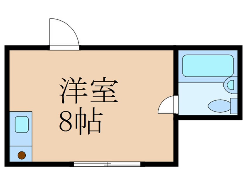 間取図 Ｎ１ハイツ