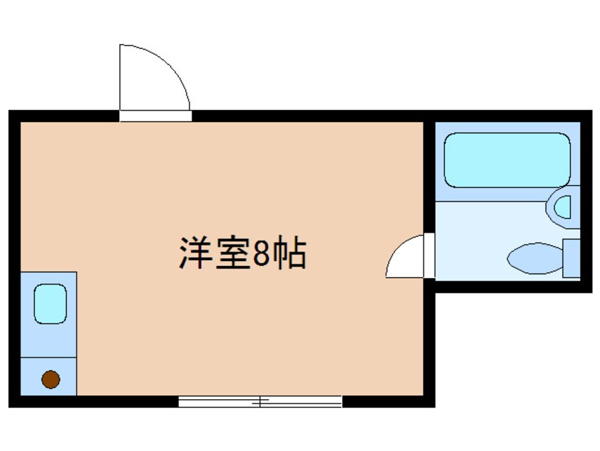 間取図 Ｎ１ハイツ