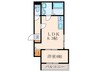 仮）戸畑区牧山新築AP　A棟 1LDKの間取り