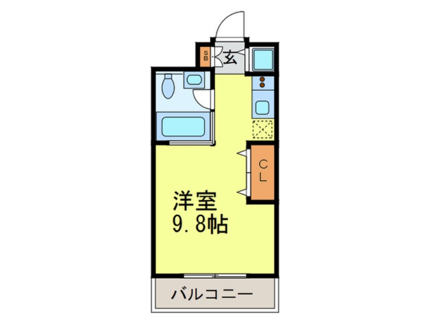 間取図 Ｆ・ＰＡＲＣ高宮