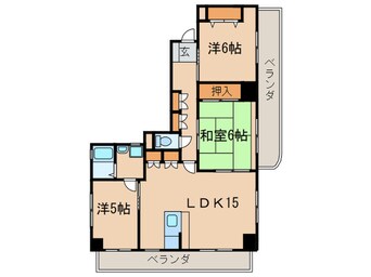 間取図 ファミリーハウス勝山