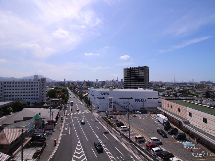 室内からの展望 ファミリーハウス勝山