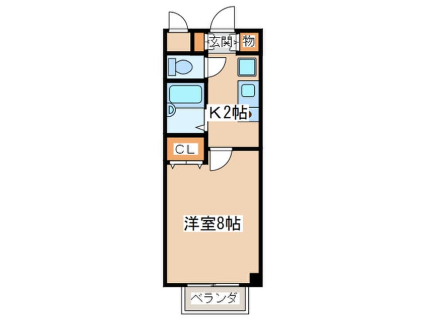 間取図 ＥＴＥＲＮＯ２１Ⅱ