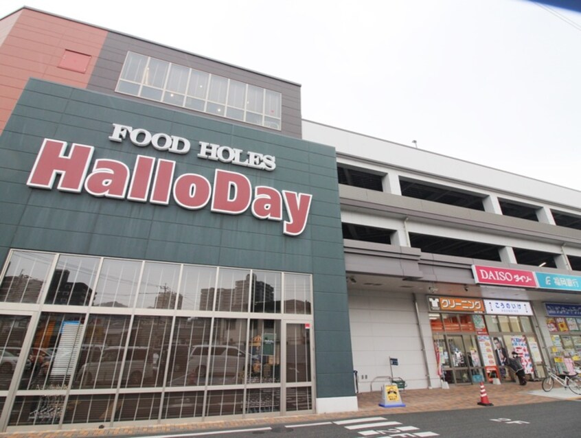 ハローディ徳力本店(スーパー)まで550m メゾ－ンイワタテⅠ