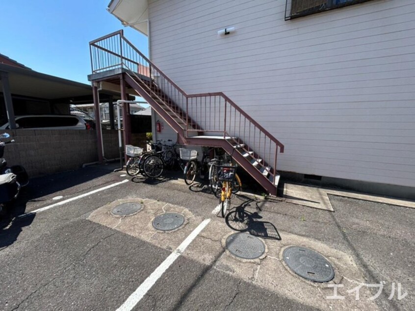 駐輪場 アップルハイツ