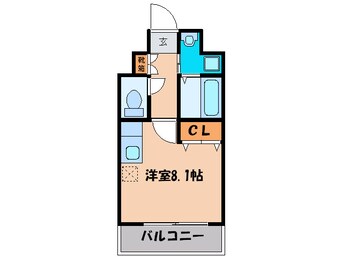 間取図 サムティ吉塚南