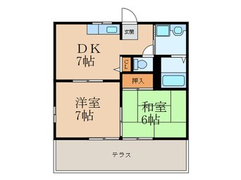 間取図 フロラシオンⅢ