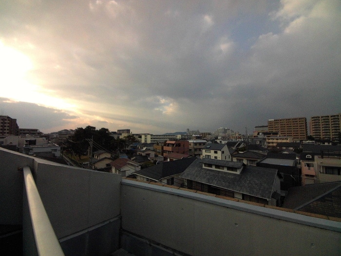 室内からの展望 ベルメゾン百道
