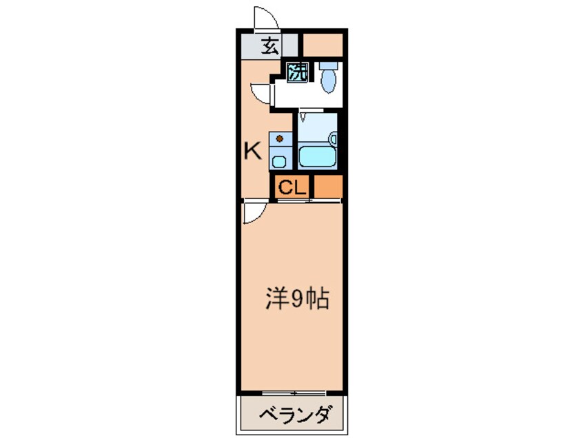 間取図 第１３エルザビル