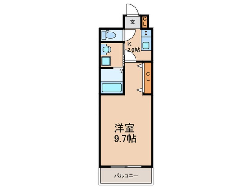 間取図 グラン　ザ　リラス２１