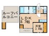 Ｇｒａｎｄｔｉｃ博多 1LDKの間取り