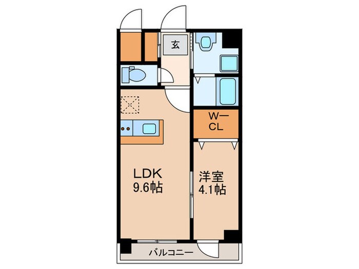 間取り図 ラシュール・イン寺塚